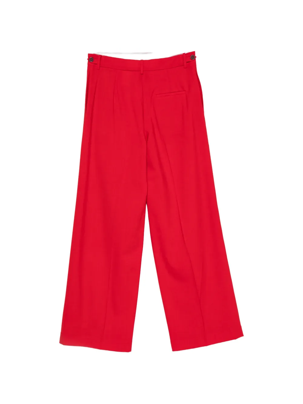 Alysi Geplooide broek Rood