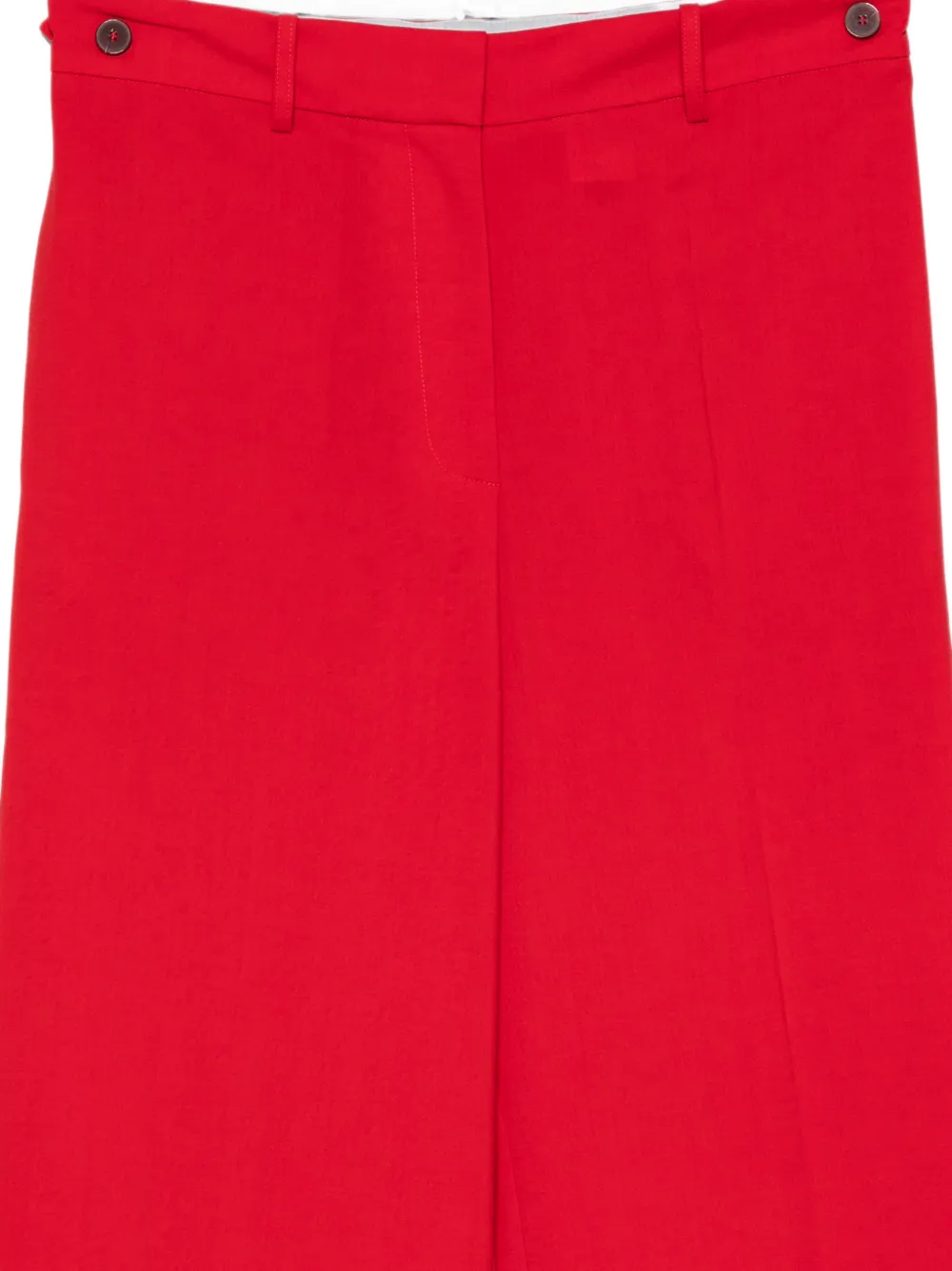 Alysi Geplooide broek Rood