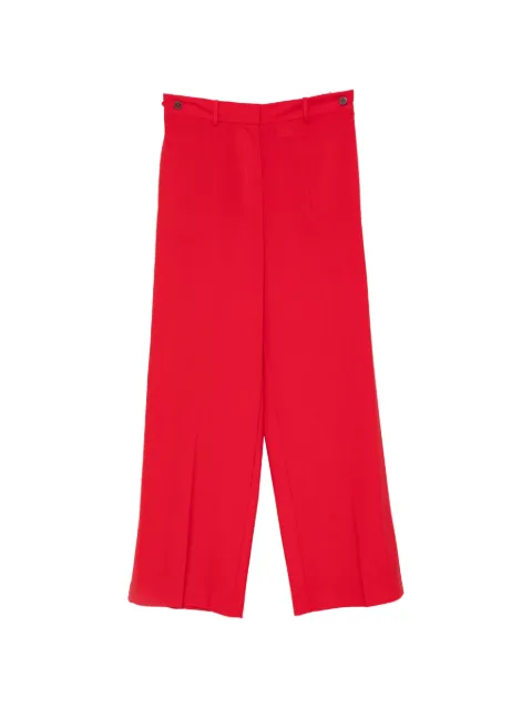 Alysi pressed-crease wide-leg trousers