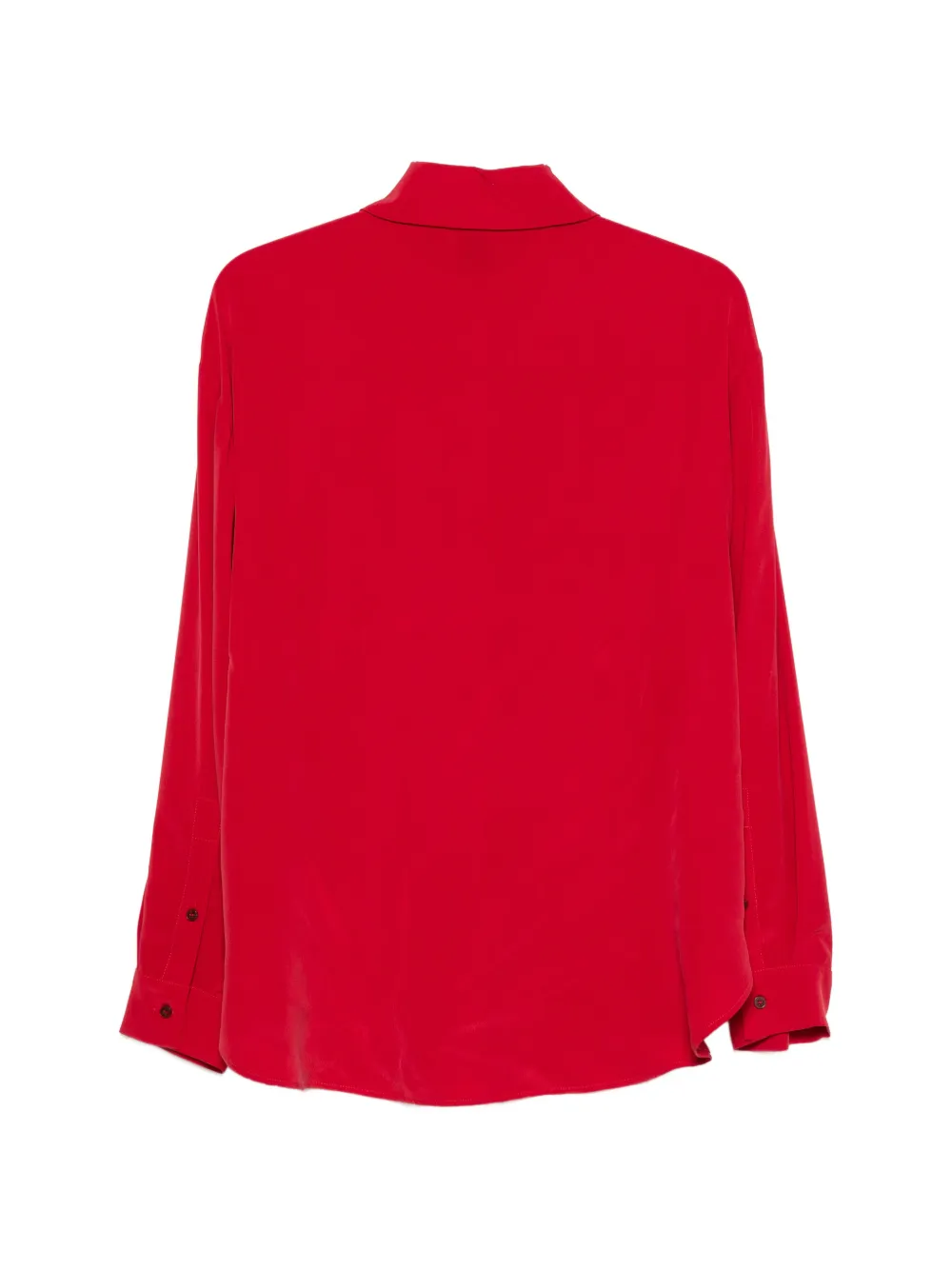 Alysi Button-down blouse Rood