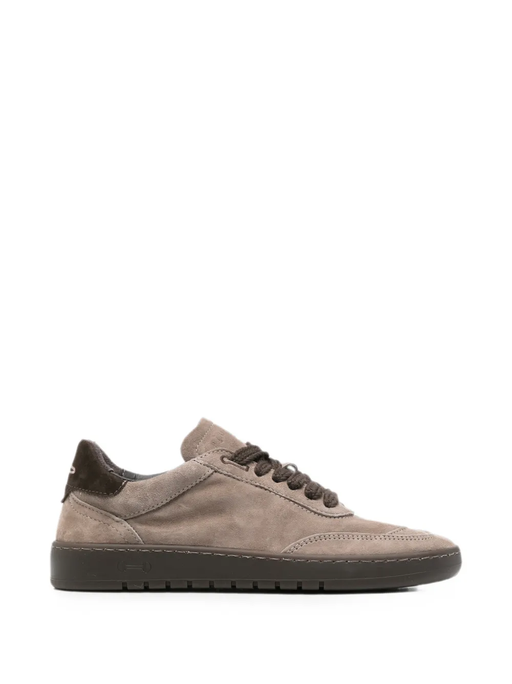 Piumha Studio suede panelled sneakers