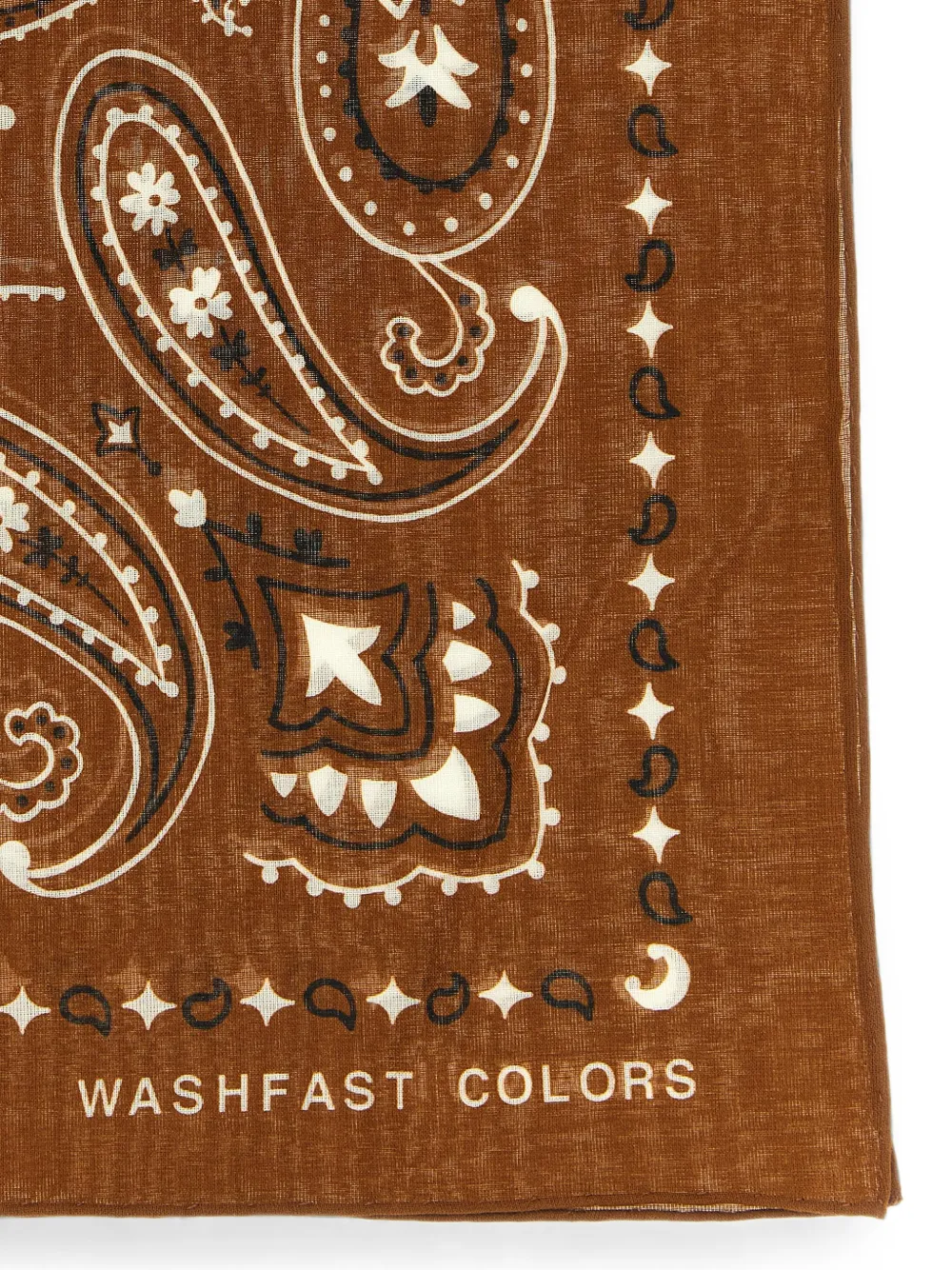 Alanui Sjaal met paisley-print Bruin