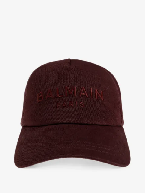 Balmain logo-embroidered baseball cap