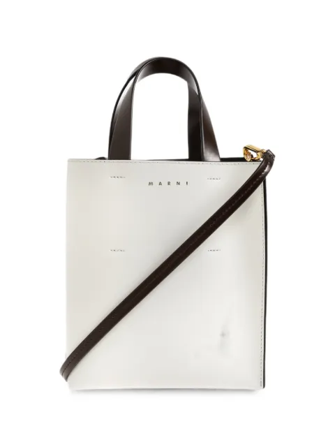 Marni Museo Mini leather tote bag