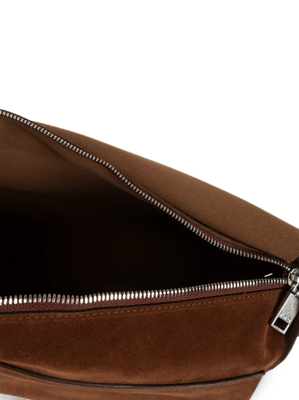 IRO Camera Loop suède shopper Bruin