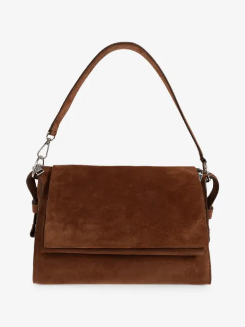 IRO Camera Loop suede tote bag