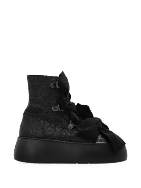 AGL Vibe Ribbon platform boots