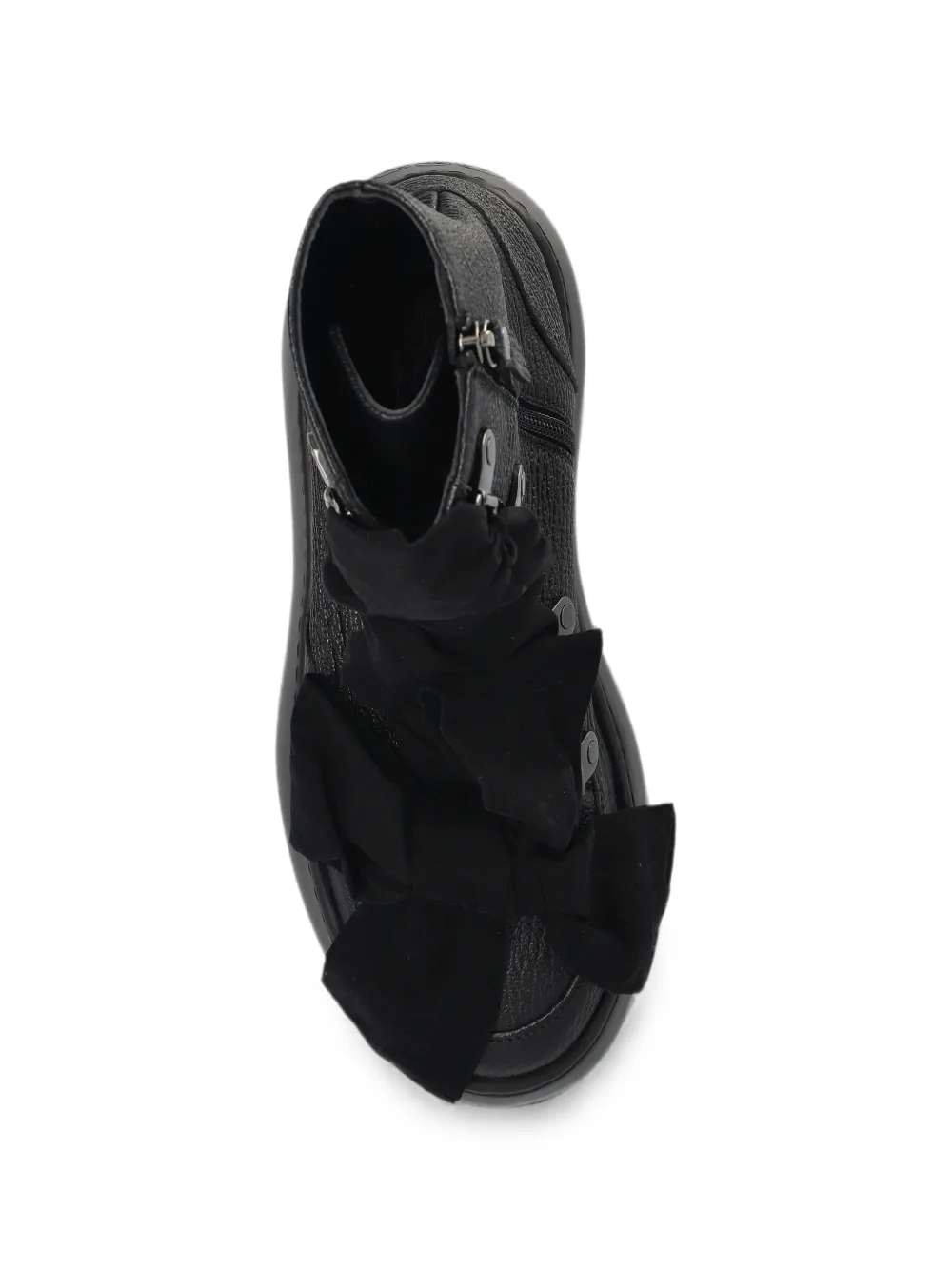 AGL Vibe Ribbon platform boots Zwart