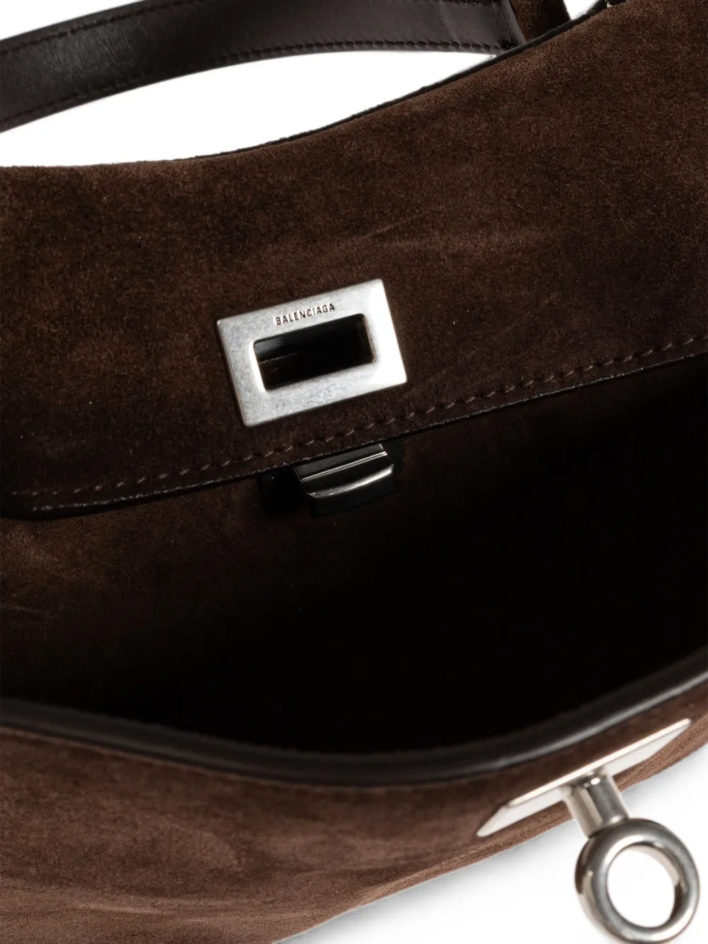 Balenciaga Rodeo mini-handtas Bruin