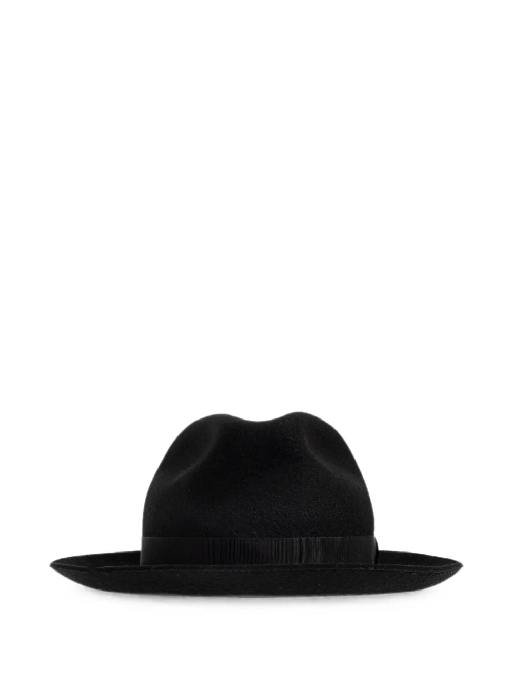 Giorgio Armani grosgrain-trim hat - Schwarz