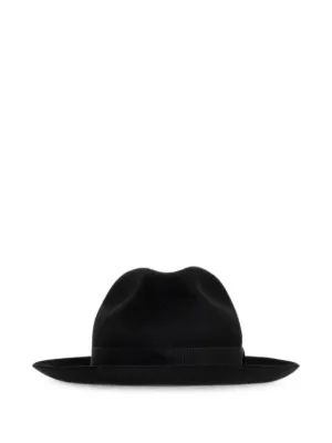 Yohji Yamamoto ドレープ バケットハット | ブラック | FARFETCH JP