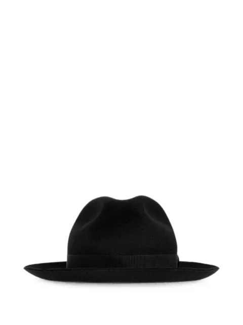 Giorgio Armani grosgrain-trim hat