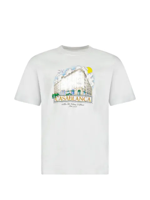 Casablanca Paris Store printed short-sleeve T‑Shirt