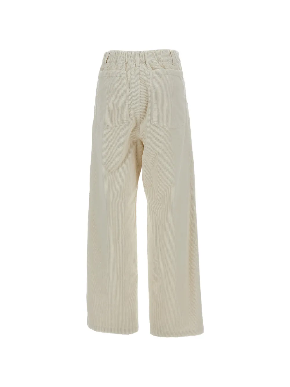 Barena Ribfluwelen straight broek Beige