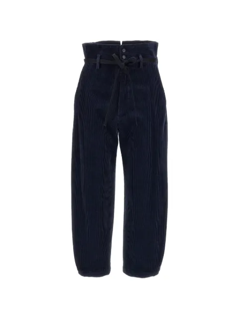 Barena pantalones de pana con cinturón