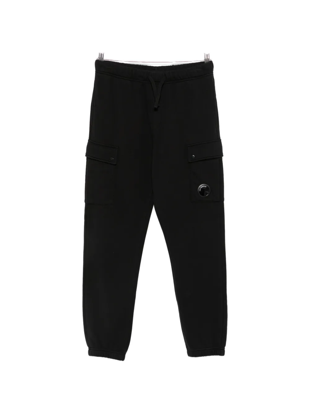 C.P. Company Kids elasticated-waistband cargo pants - Nero