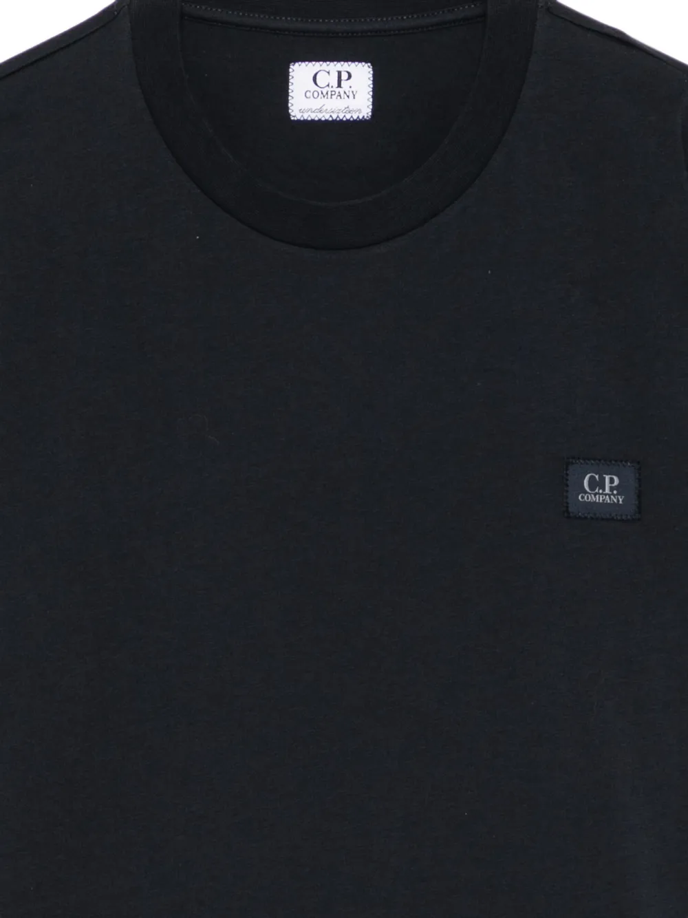 C.P. Company Kids T-shirt met logopatch Blauw