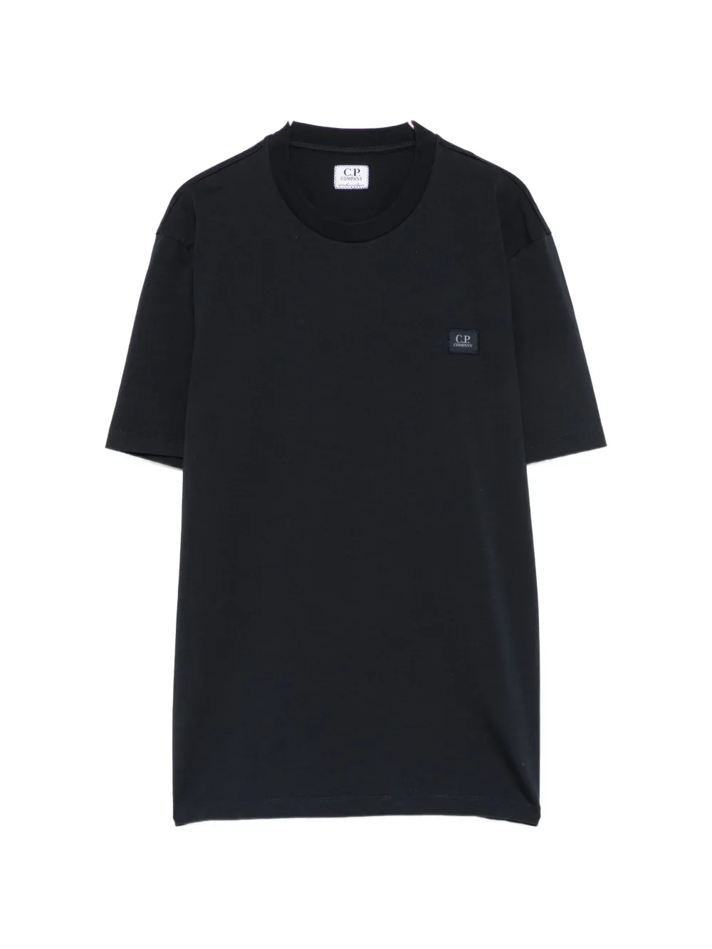 C.P. Company Kids logo-patch T-shirt - Blu