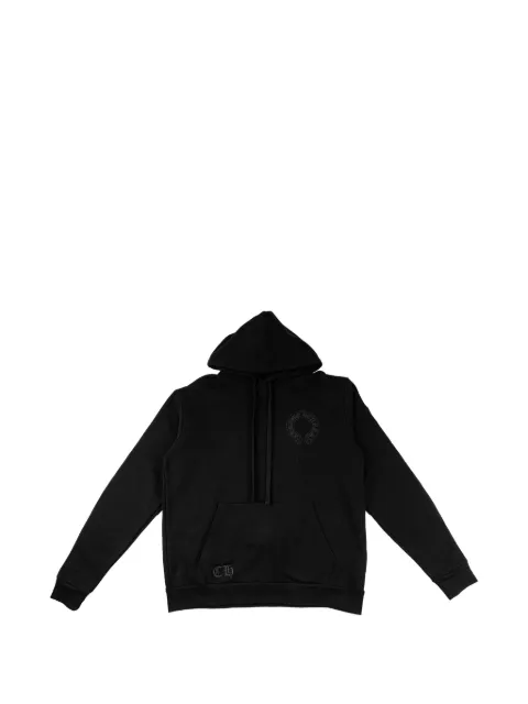 Chrome Hearts Horseshoe floral hoodie