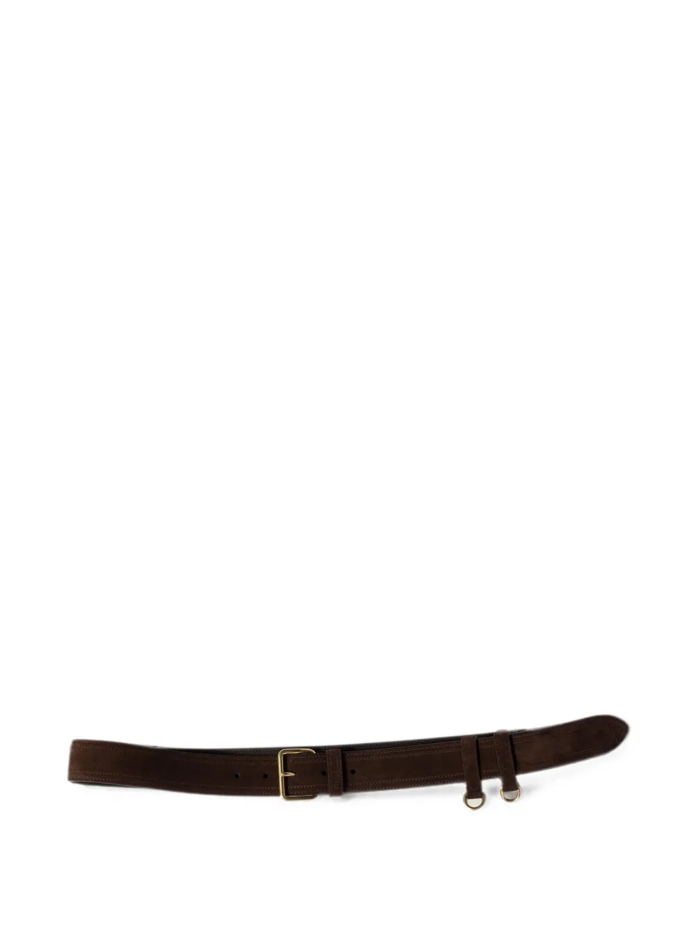 Miu Miu suede belt - Marrone