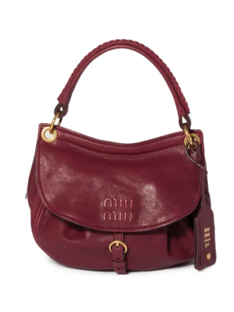 Miu Miu Rendez-vous nappa leather bag