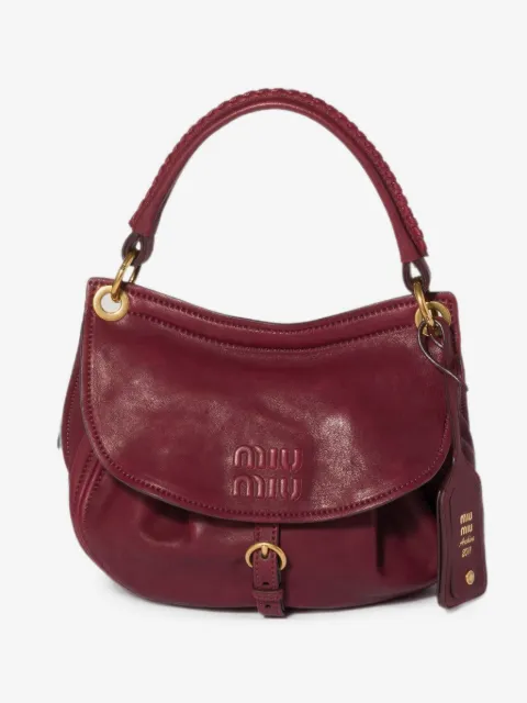 Miu Miu Rendez-vous nappa leather bag