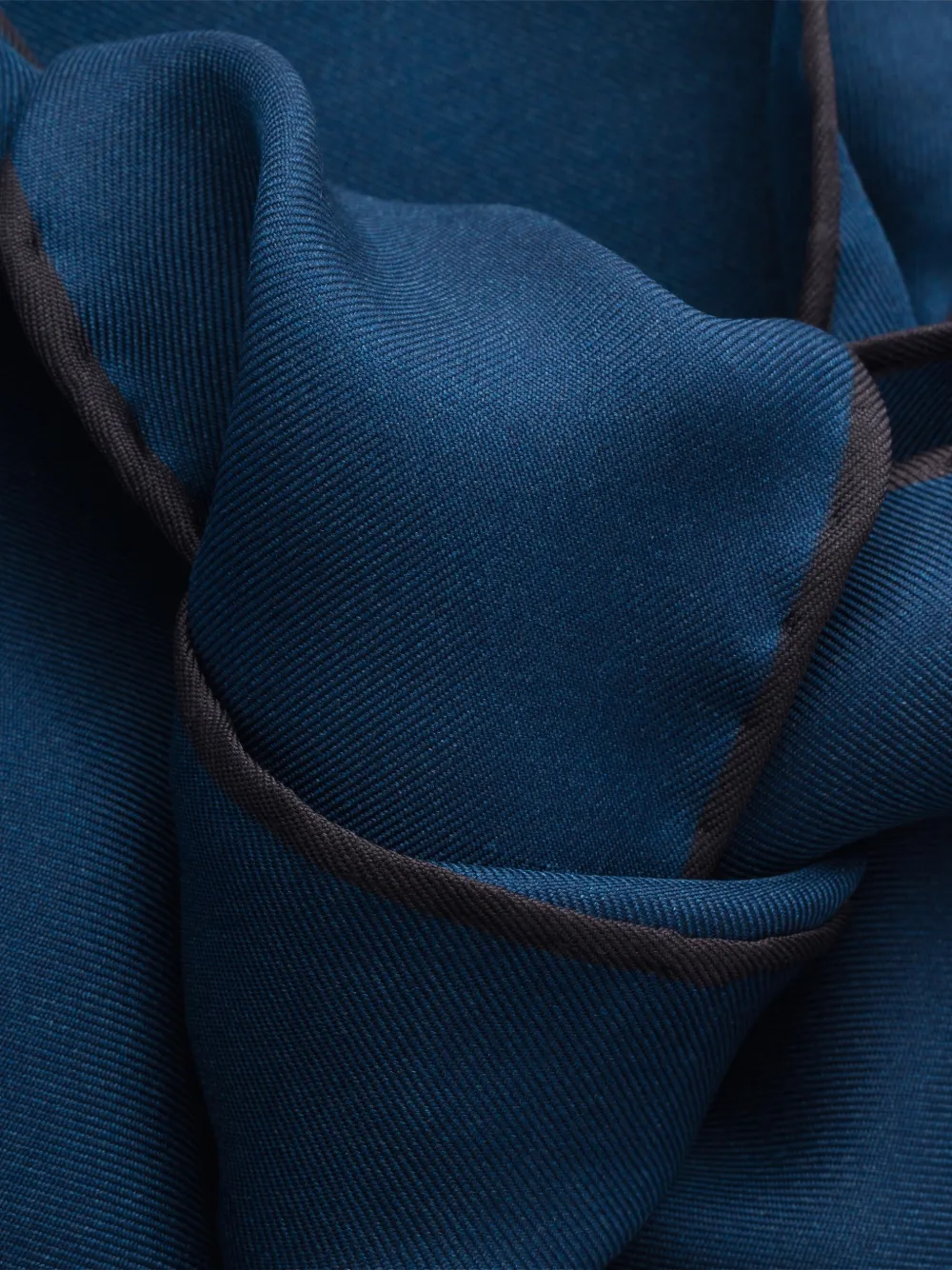 Prada Twill sjaal met print Blauw