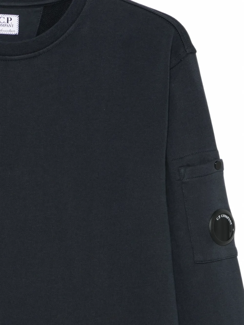 C.P. Company Kids Sweater met ronde hals Blauw