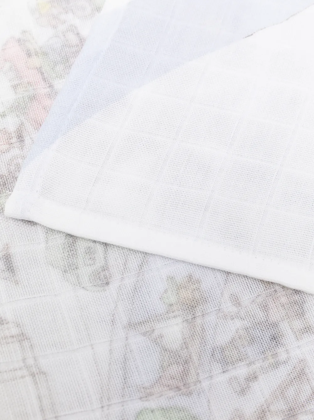 Atelier Choux Paris-print blanket - Bianco