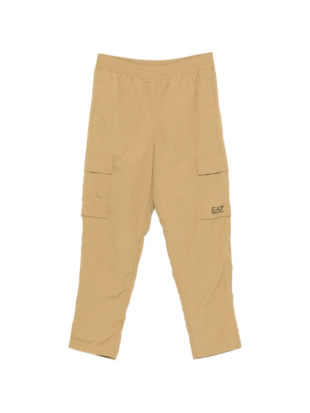 Ea7 Emporio Armani logo-print cargo pants - Nude