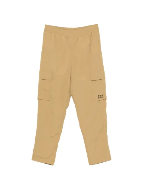 Ea7 Emporio Armani pantalones cargo con logo estampado
