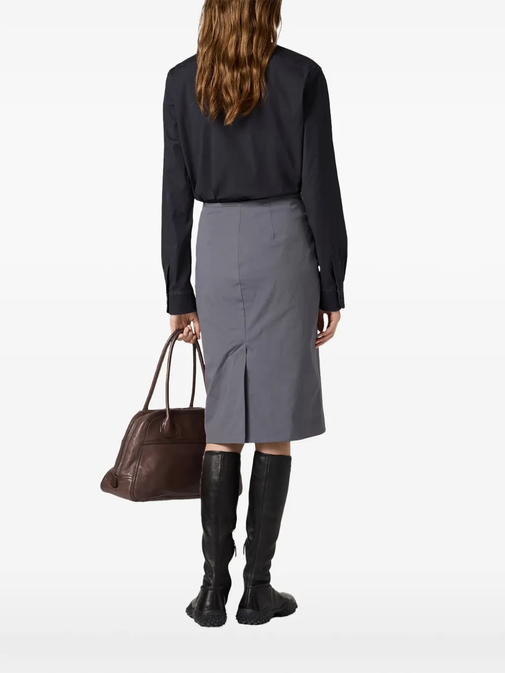 Miu Stretch overhemd Zwart