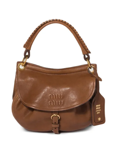 Miu Miu Rendez-vous nappa leather bag