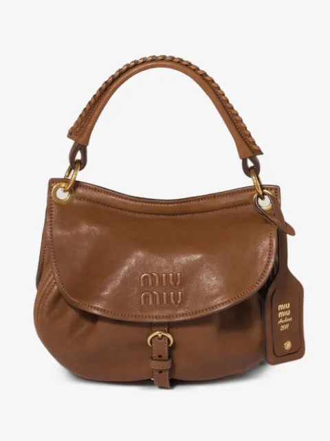 Miu Miu Rendez-vous nappa leather bag