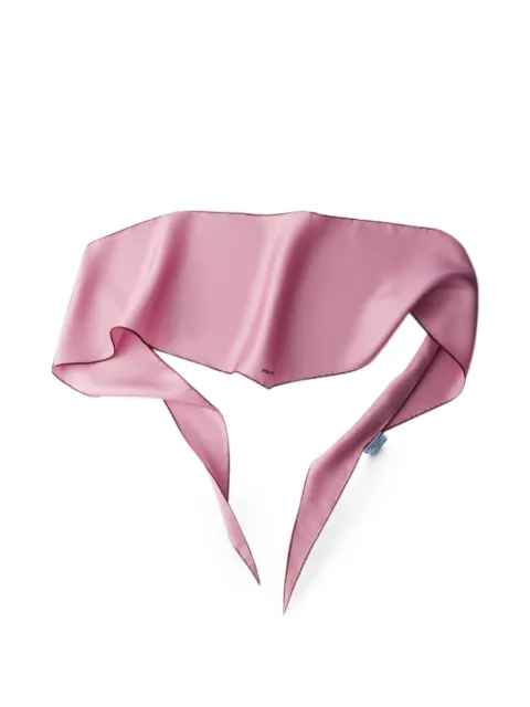 Prada printed twill scarf