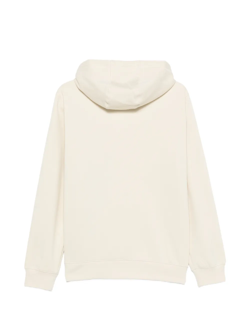 Ea7 Emporio Armani Hoodie met logoband Beige