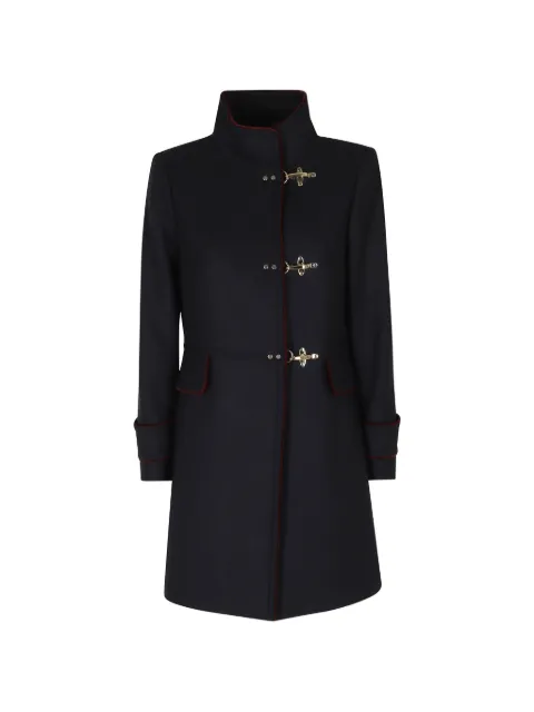 Fay Virginia lobster-claw-fastening coat