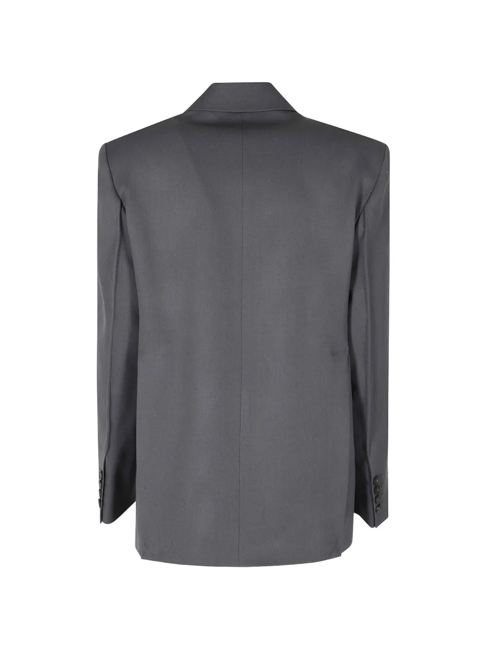 Erika Cavallini Blazer met dubbele rij knopen Grijs