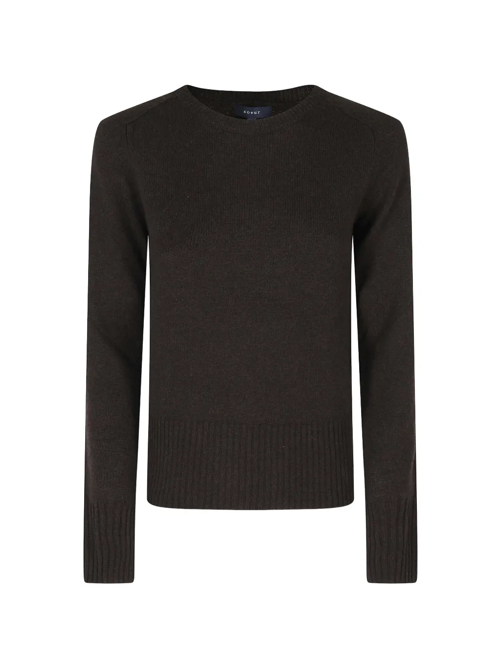Soeur Jamie ribbed-trim jumper