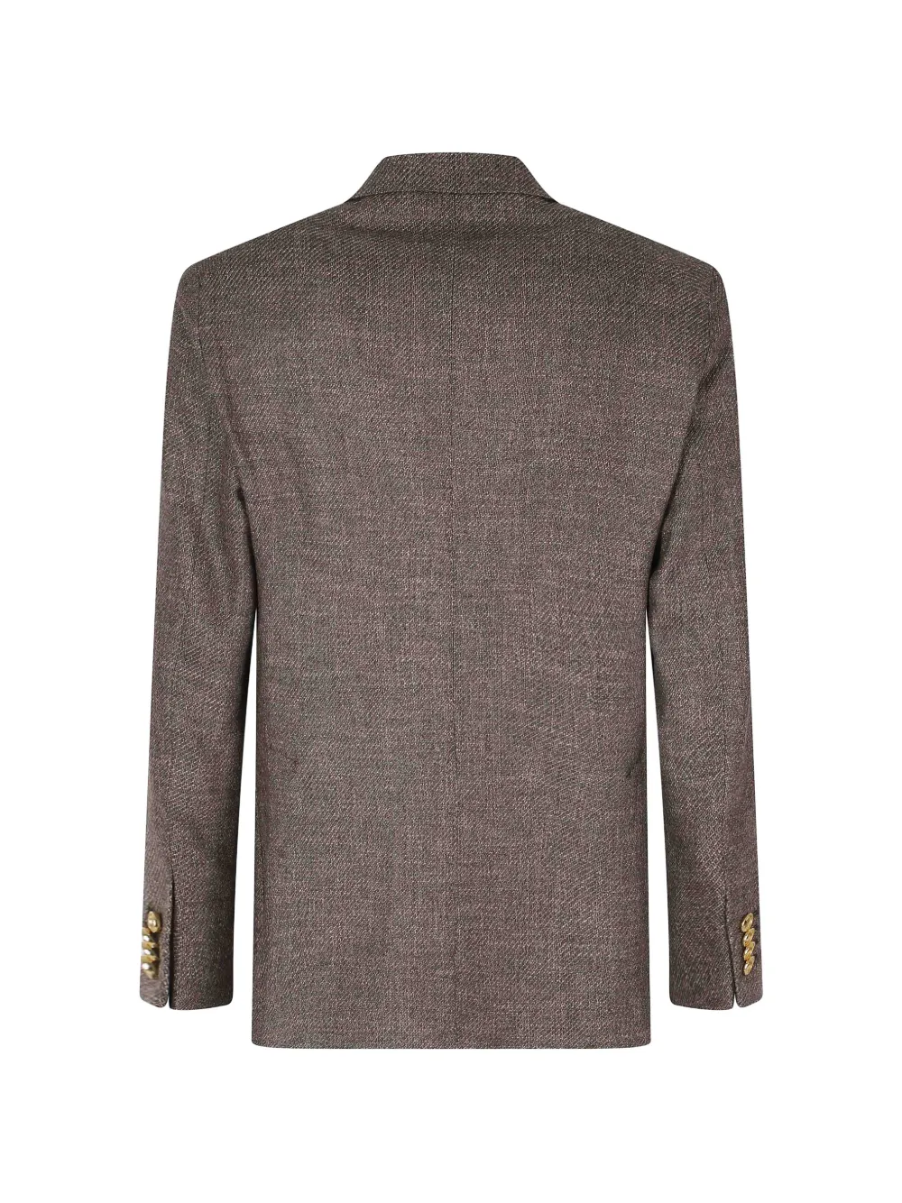 Tagliatore Blazer met dubbele rij knopen en puntige revers Bruin