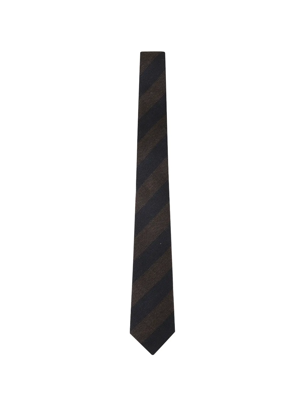 Tagliatore diagonal-stripe tie Bruin