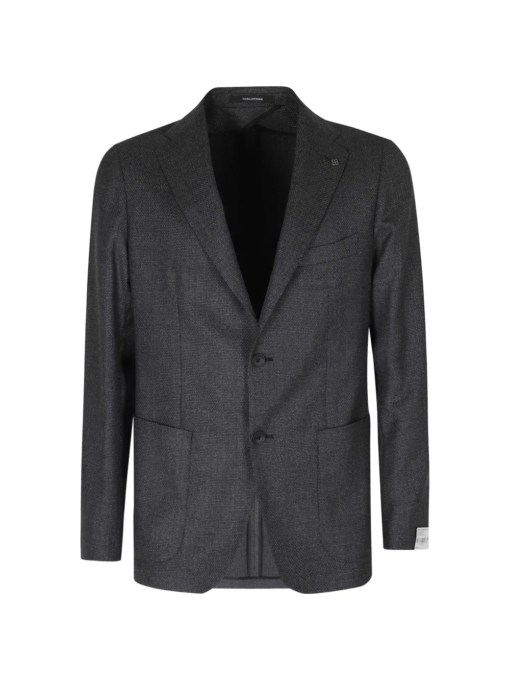 Tagliatore single-breasted buttoned blazer - Grau