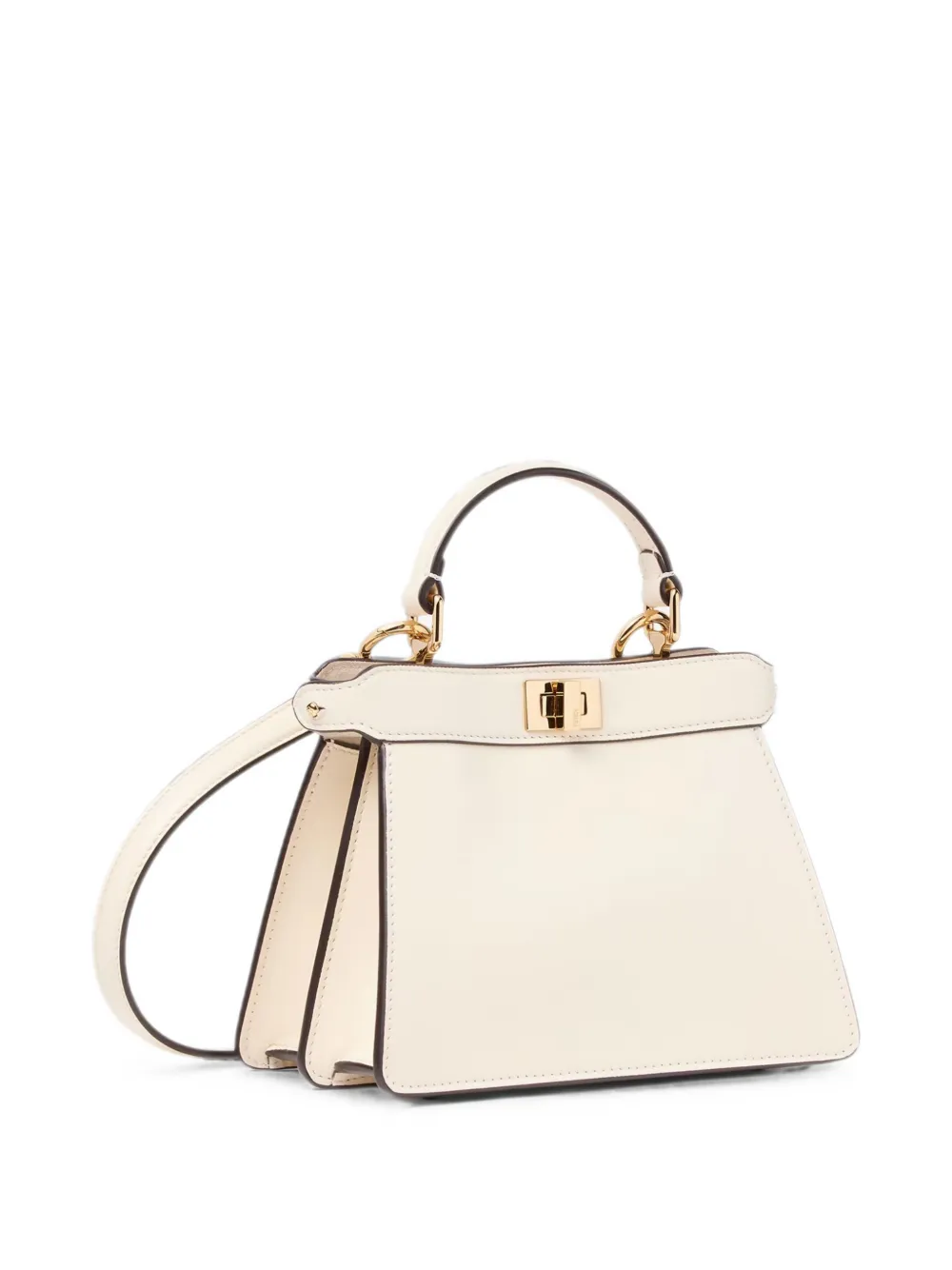 FENDI Kleine Peekaboo ISeeU shopper Beige