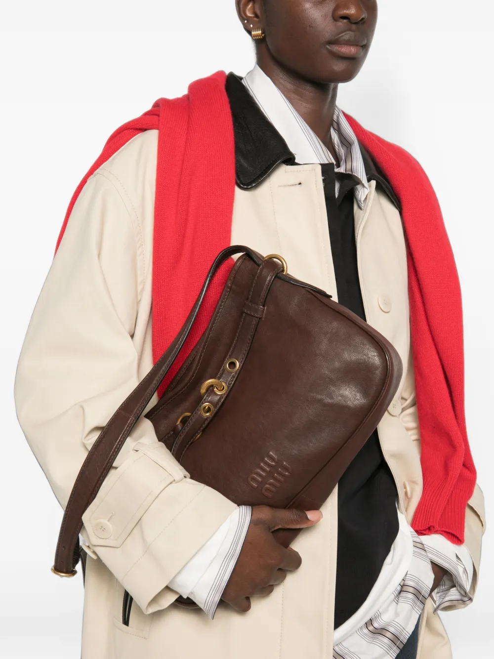 Miu Adventure nappaleren tas Bruin