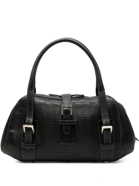 Loewe Pre-Owned 2005 Embossed Leather Senda handbag