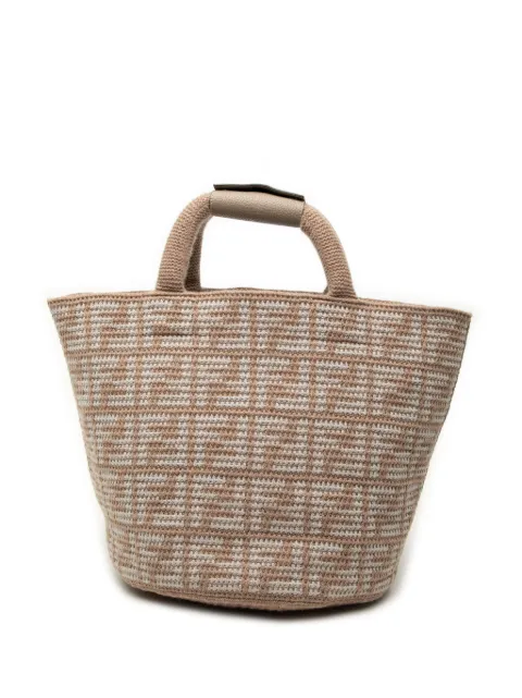 Fendi Pre-Owned 2010-2026 Zucca Cashmere Shopper tote bag