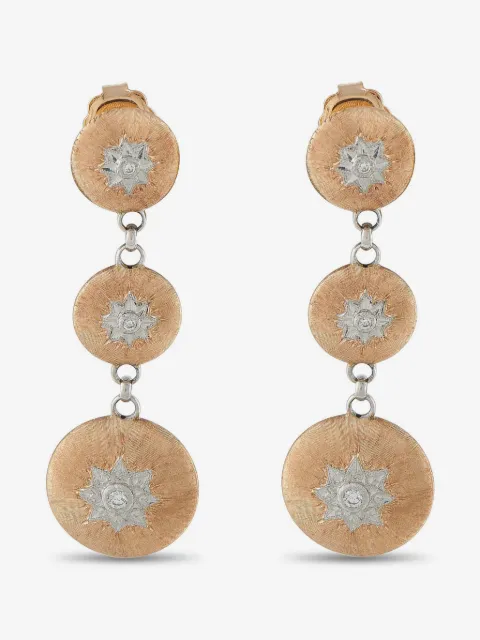 Buccellati Macri diamond drop earrings