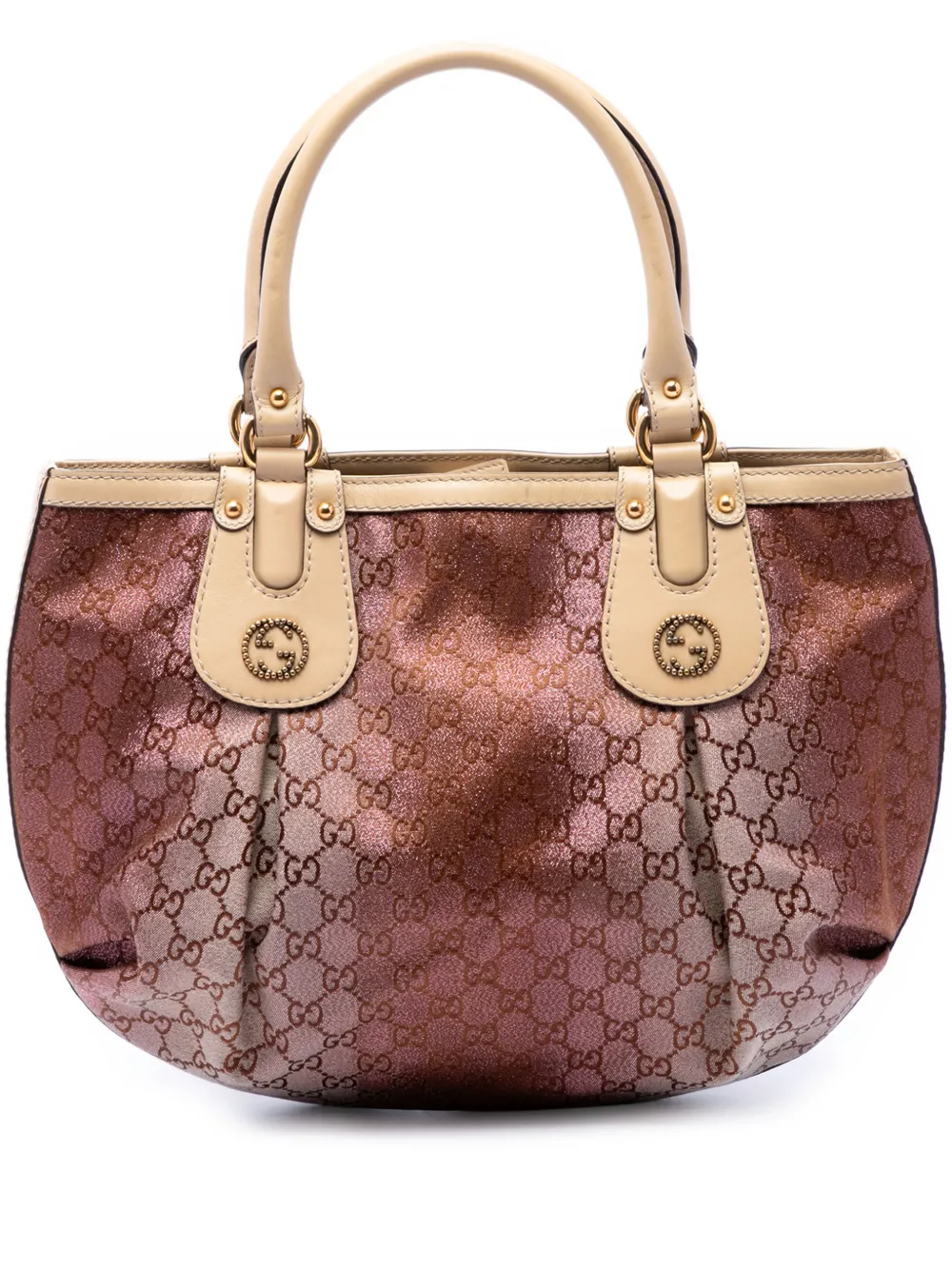 Gucci Pre-Owned 2016-2026 GG Lurex Scarlett tote bag - Marrone