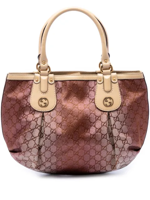 Gucci Pre-Owned sac cabas Scarlett GG en lurex (2016-2026)
