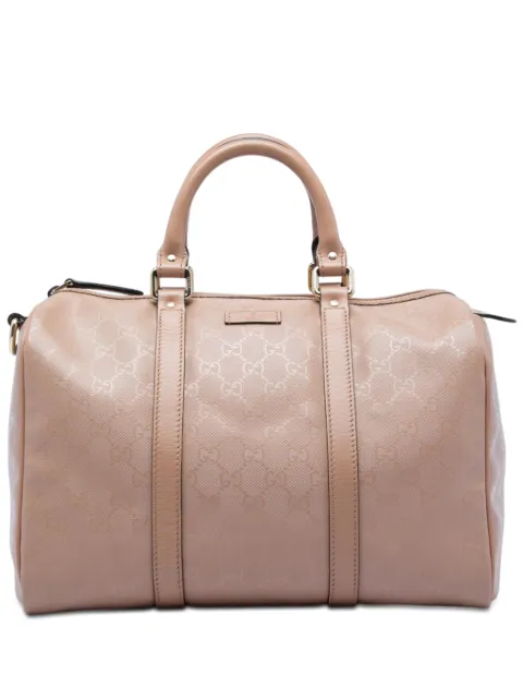 Gucci Pre-Owned sac boston GG Imprime Joy médium (2016-2026)
